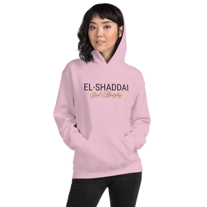 EL-SHADDAI - Unisex Hoodie - Light Pink / S In His presence
