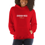 Load image into Gallery viewer, Jehovah-Nissi - Unisex Hoodie - Red / S In His presence
