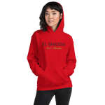 Load image into Gallery viewer, EL-SHADDAI - Unisex Hoodie - Red / S In His presence
