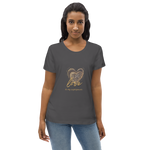 Load image into Gallery viewer, Love is my superpower - Women&#39;s fitted eco tee
