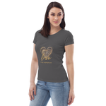 Load image into Gallery viewer, Love is my superpower - Women&#39;s fitted eco tee
