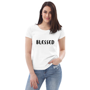 BLESSED - Women's fitted tee