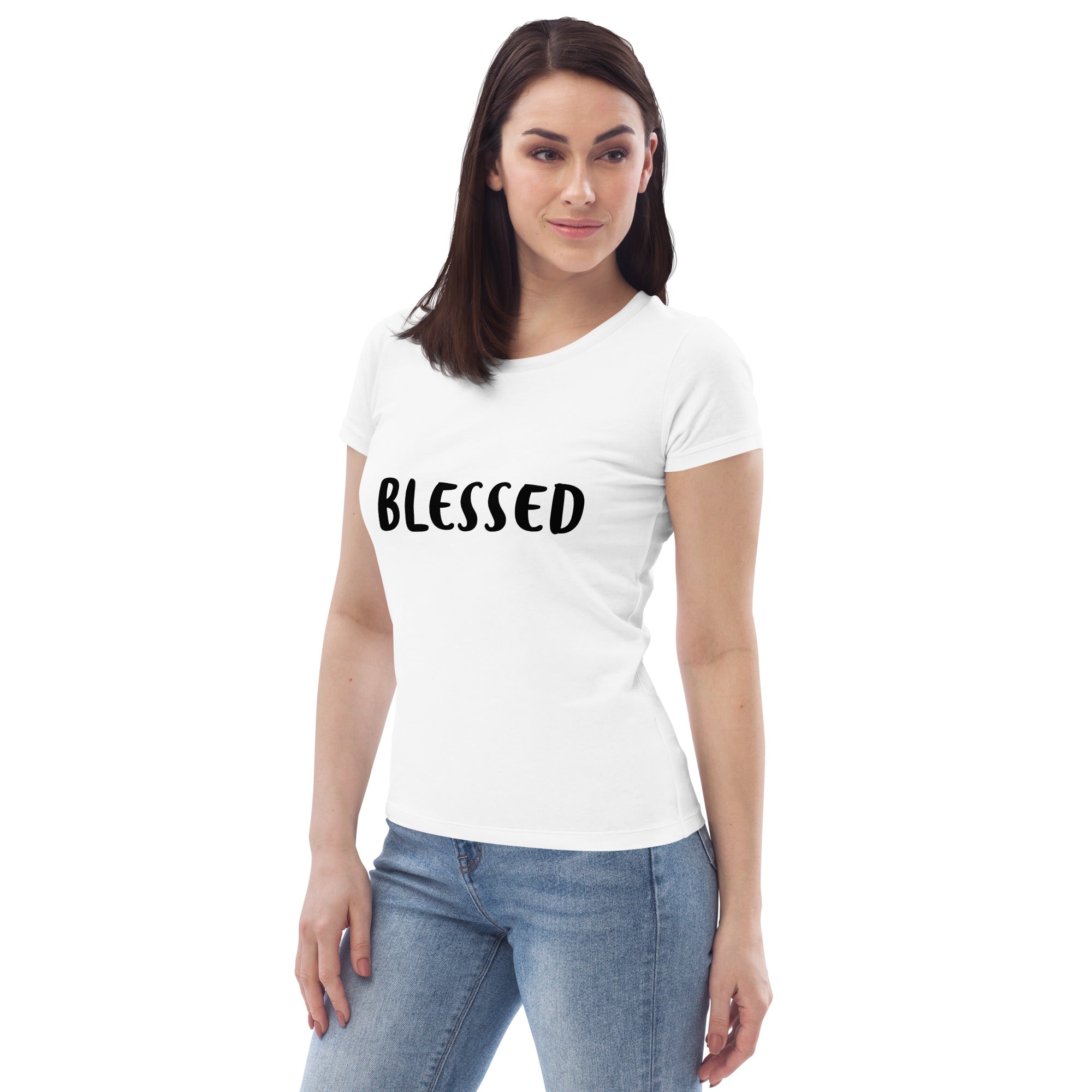BLESSED - Women's fitted tee