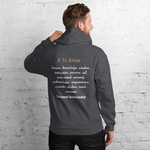 Load image into Gallery viewer, YADA (To Know) - Unisex Hoodie - In His presence
