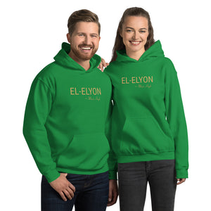 EL-ELYON - 'Most High' - Unisex Hoodie - Irish Green / S In His presence