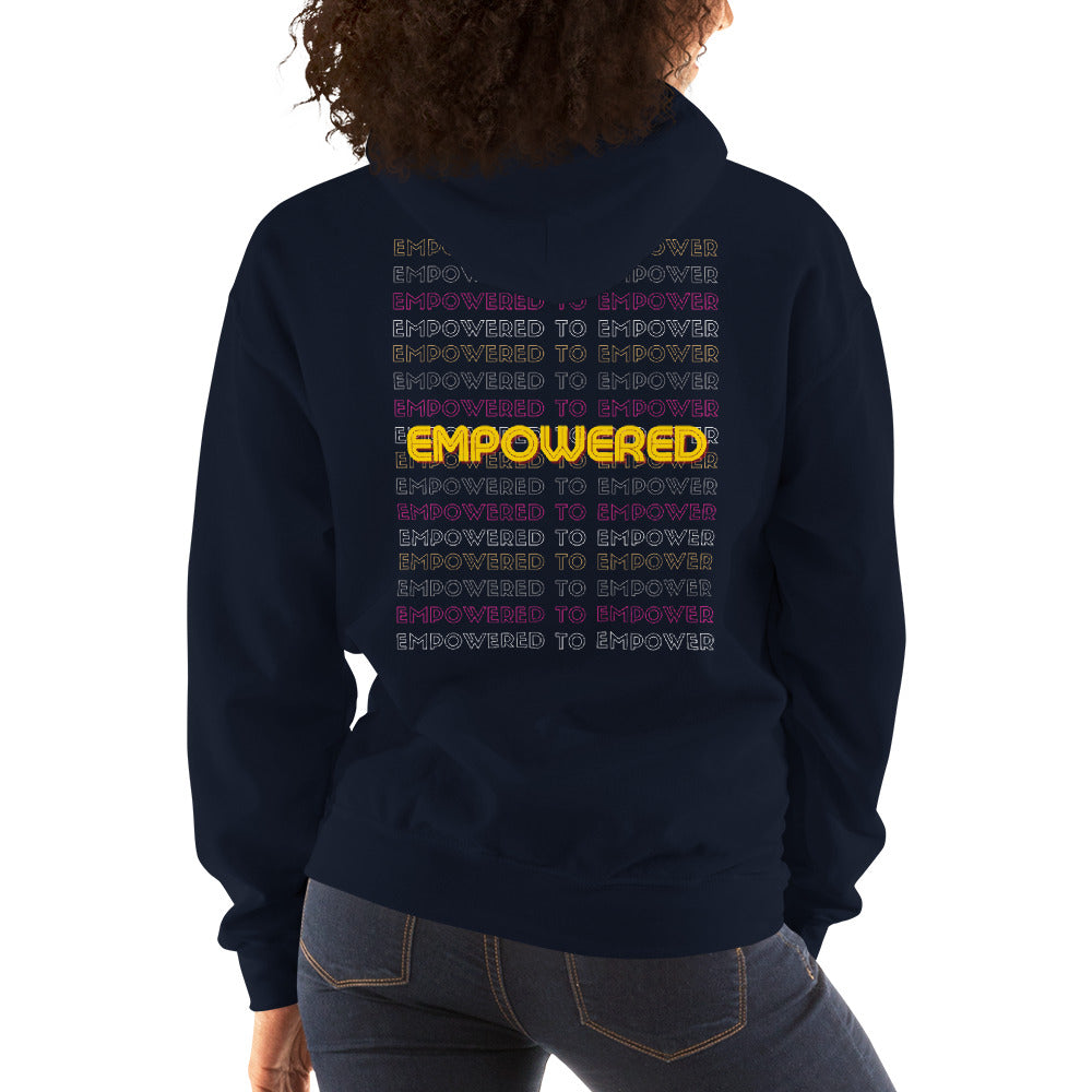 EMPOWERED TO EMPOWER - Unisex Hoodie - Navy / S In His presence
