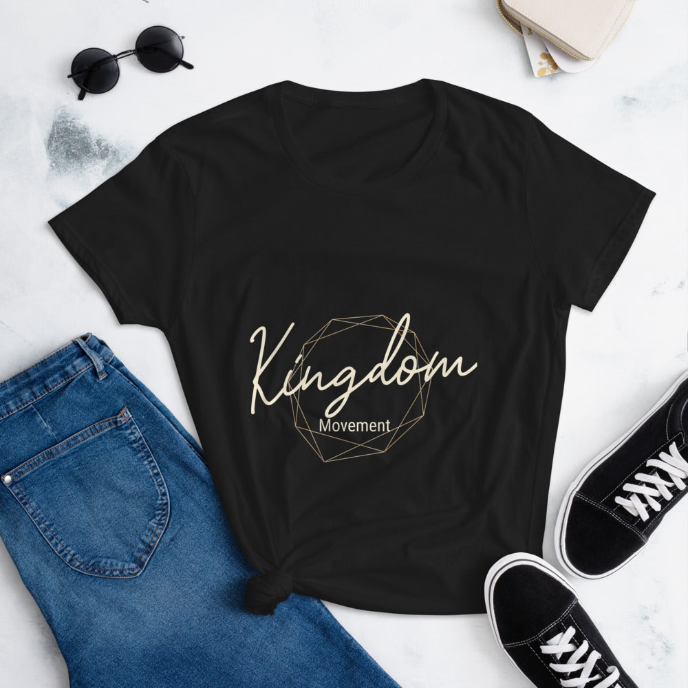 Kingdom Movement - Women's short sleeve t-shirt - Black / S In His presence