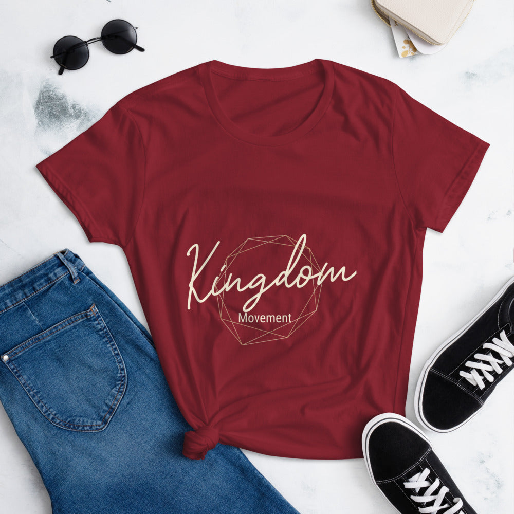 Kingdom Movement - Women's short sleeve t-shirt - Independence Red / S In His presence